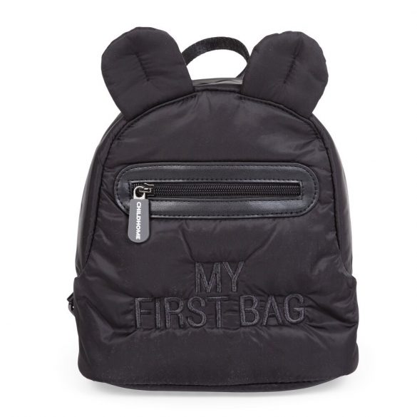 Childhome "My First Bag" Gyermek Hátizsák - Pufi - Fekete