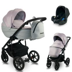   Bexa Ideal multifunkciós babakocsi 3in1 - I06 gray-pink + K2 Kite