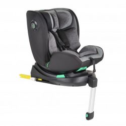   Cangaroo Hok I-Size 360°-ban forgatható ISOFIX gyermekülés,SIP oldalvédelemmel (40-150 cm) - Szürke