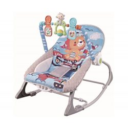   Chipolino Baby Spa rezgő-zenélő pihenőszék 9 kg-ig - Blue