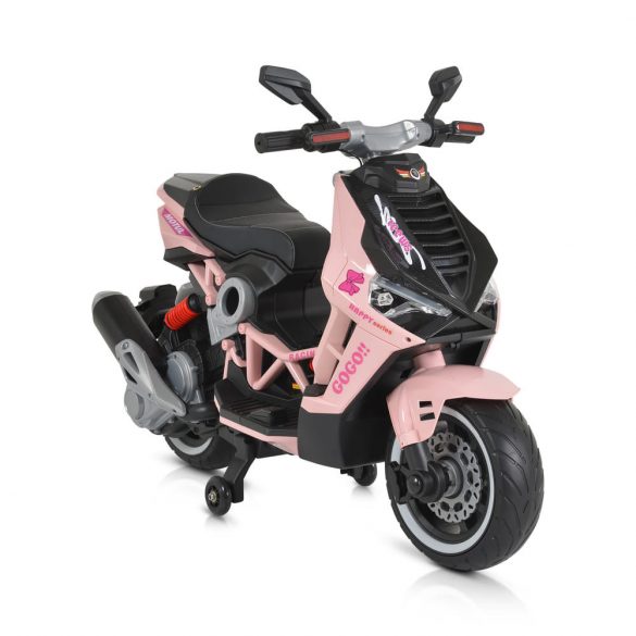 BO RIMINI elektromos gyerek ROBOGÓ motor 2 kerekű PINK