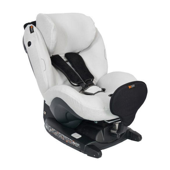 BeSafe nyári huzat iZi Comfort/Combi/Plus/Kid ülésre bambusz-pamut Glacier szürke