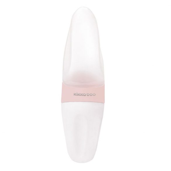 Kikkaboo babaetetõ  szilikonos kanállal  90 ml  comet pink