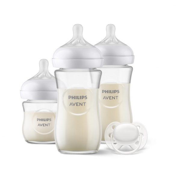 Philips AVENT újszülött szett Natural Response üveg 4 részes