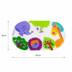 Akuku csúszásgátló kádba 69x38cm szafari